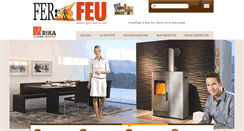 Desktop Screenshot of fer-et-feu.fr