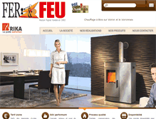 Tablet Screenshot of fer-et-feu.fr